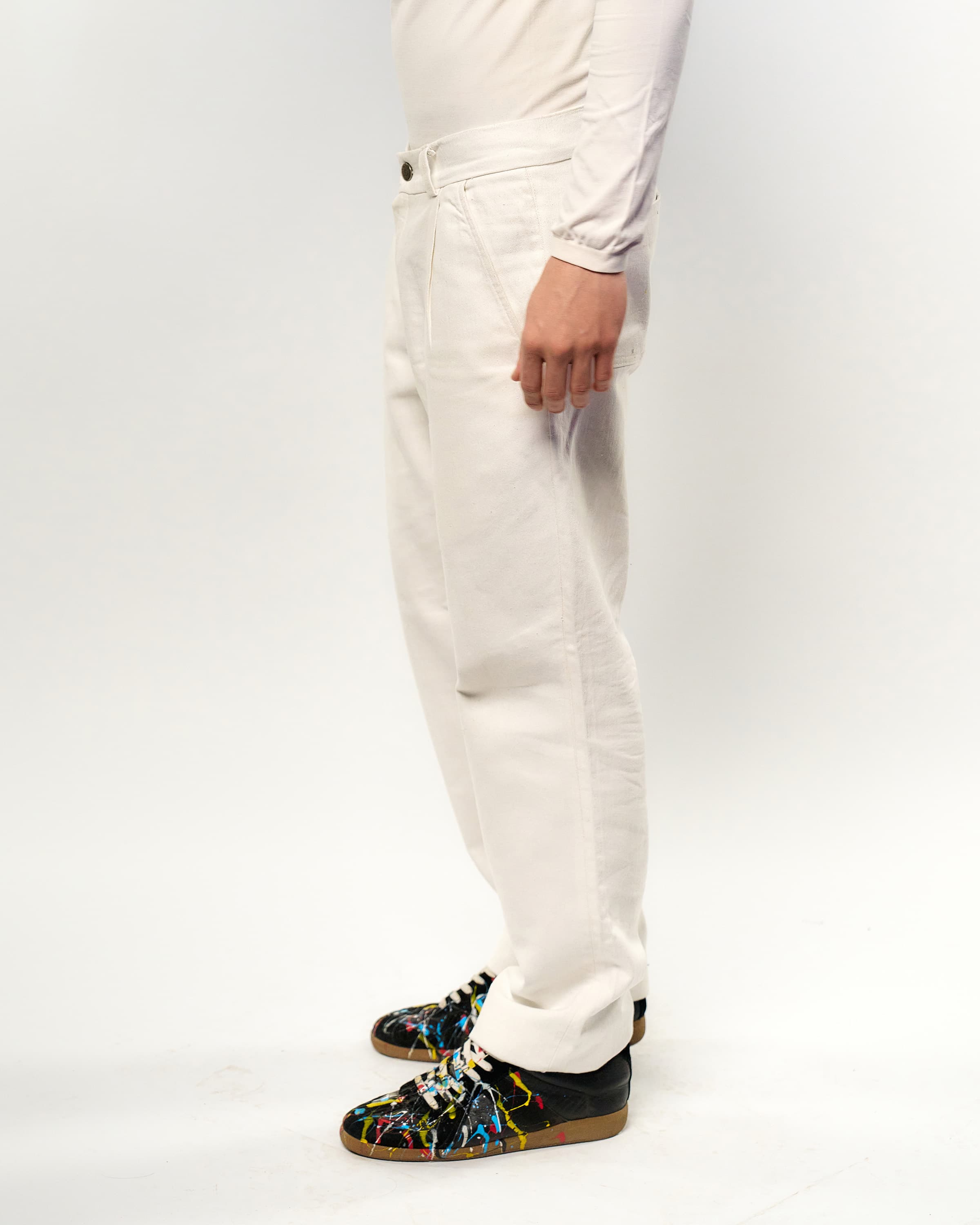 RRC BASIC WHITE PANTS
