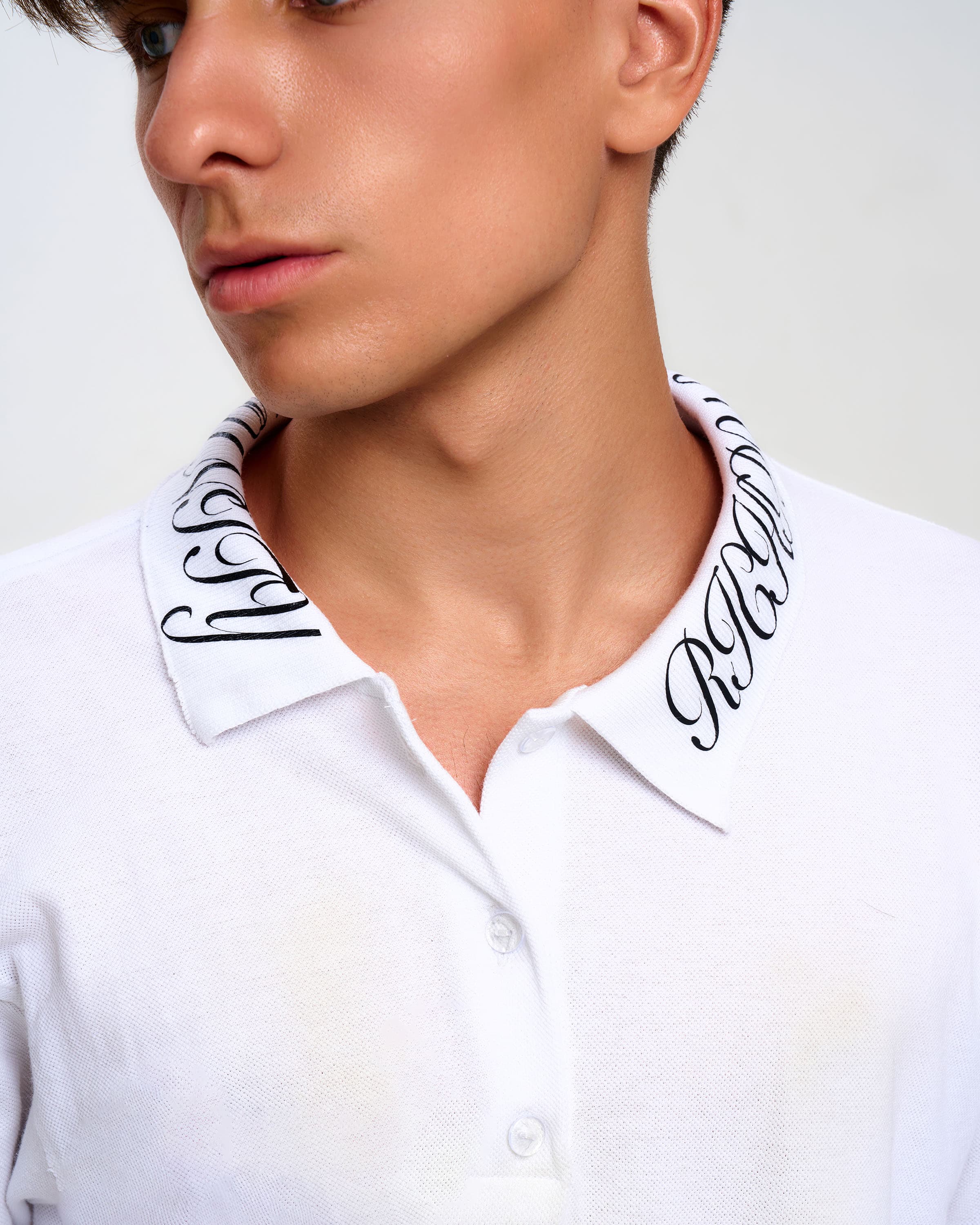 RRC SCRIPT COLLAR POLO